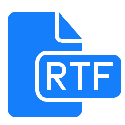 Rich Text Format (RTF)